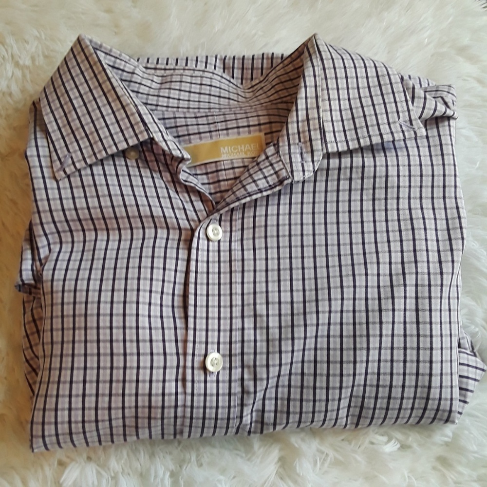 Michael Michael Kors Checkered Button Down